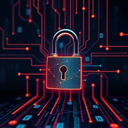 Candado protegiendo datos